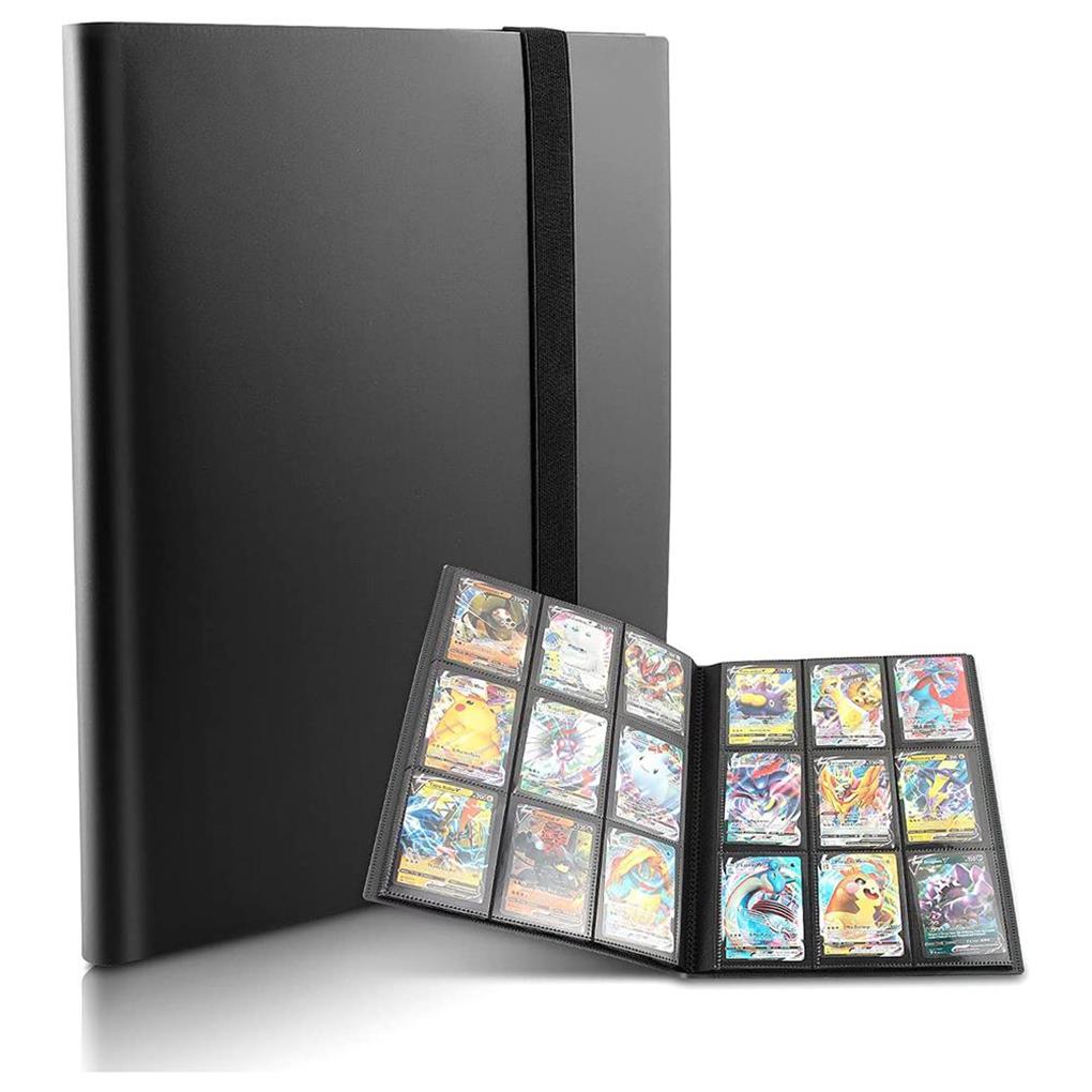 Pokemon Binder Card - Suporte para coletor de cartas colecionáveis,