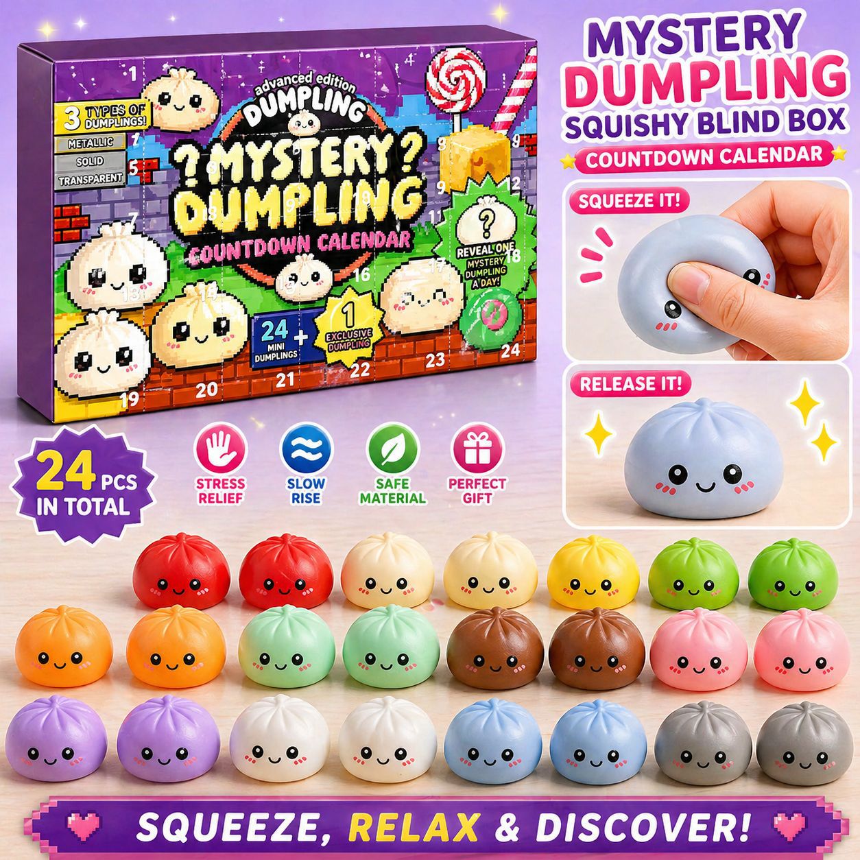 Calendário do Advento Surpresa - Mystery Box Blind Bag avaliação e preço
