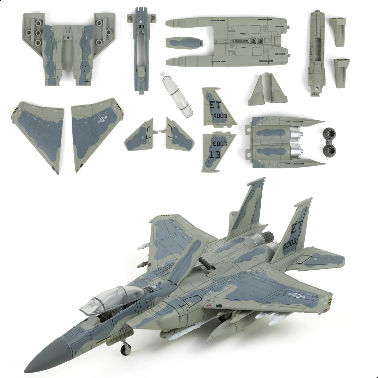 1/72 F-15EX Eagle II Caça Aére - Model Airplane Plastic avaliação e preço