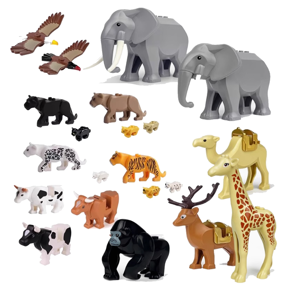 Moc cidade animal blocos de co - Lego Set City avaliação e preço