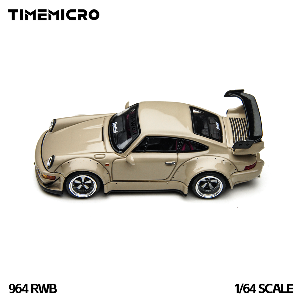 TimeMicro1:64 RWB 964 Bege - C - Die Cast Car 1 64 avaliação e preço