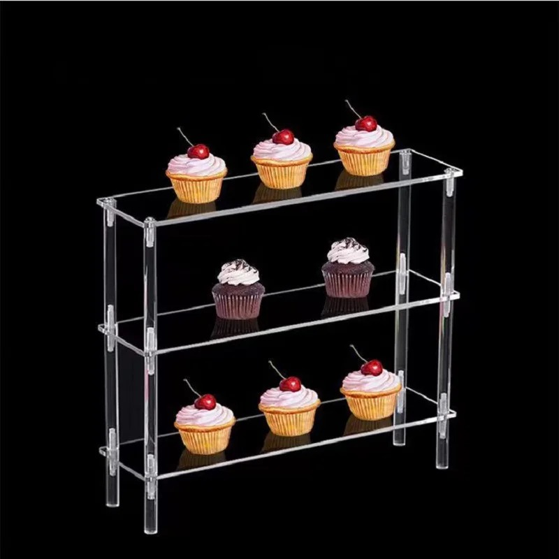 Riser de exibição acrílico ver - Display Risers Set avaliação e preço