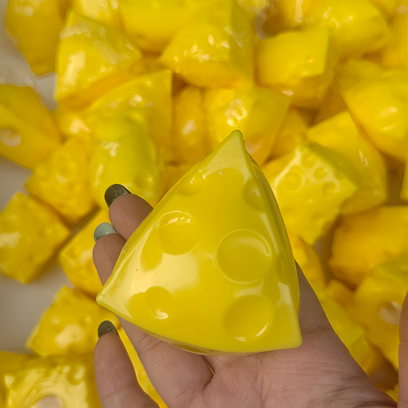 Mini Cubos de Queijo Squishy:  - Building Block Mini avaliação e preço