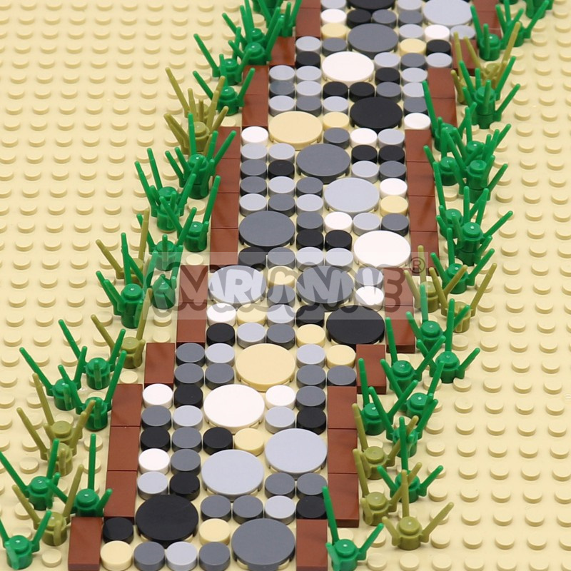 350 pçs blocos de telha redond - Lego Set City avaliação e preço