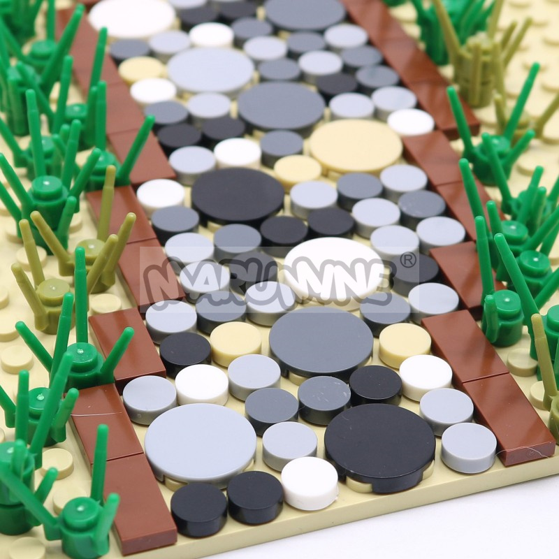 350 pçs blocos de telha redond - Lego Set City avaliação e preço